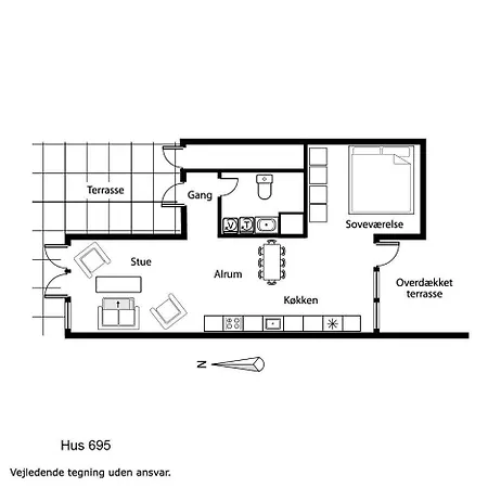 Apartment I Beliggende I Stueetagen Sj695
